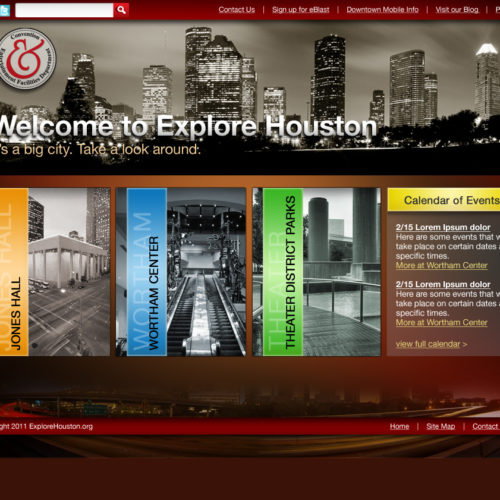 Explore Houston Concept